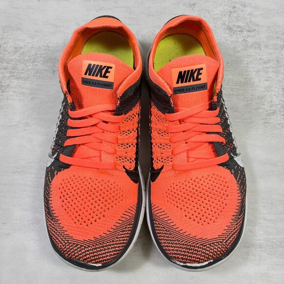 Nike Free 4.0 Flyknit Running Shoes - Women's Size 8 - Picture 7 of 10